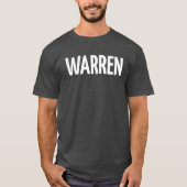 Warren Michigan Raised Me Tシャツ (正面)