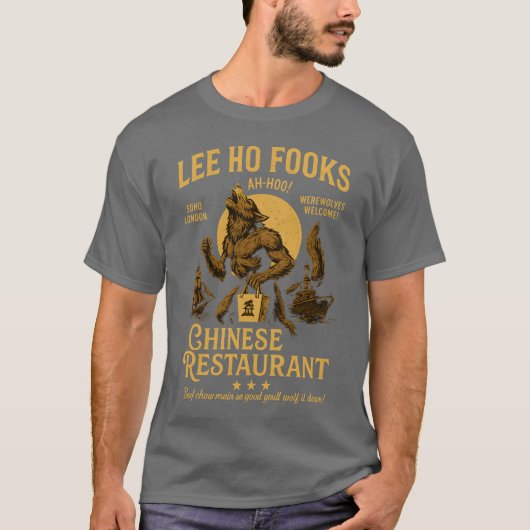 Warren Zevon-Lee Ho Fooks Chinese Restaurant-Werew Tシャツ (正面)