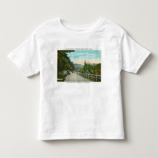Warrensburgの方の国家Hwyの眺め トドラーTシャツ (正面)