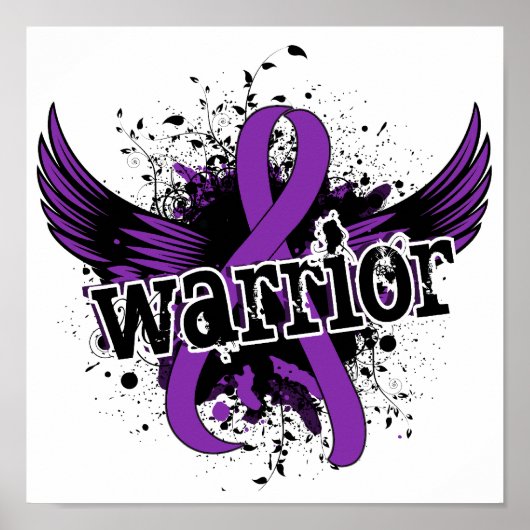 Warrior 16 Crohn's Disease ポスター (正面)