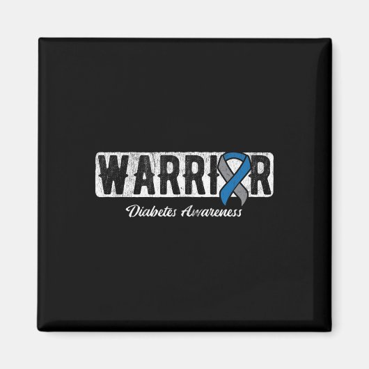 Warrior Diabetes Awareness  マグネット (正面)