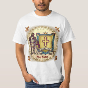 Warrior For JesusクリスチャンTシャツ Tシャツ