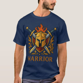 Warrior — Força e Coragem no Combate Tシャツ