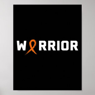 WARRIOR LEUKEMIA SHIRT - Blood Cancer認識度 ポスター
