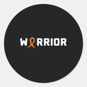 WARRIOR LEUKEMIA SHIRT - Blood Cancer認識度 ラウンドシール