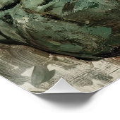 Warrior Maiden with Sword – Medieval Fantasy Poste ポスター (コーナー)