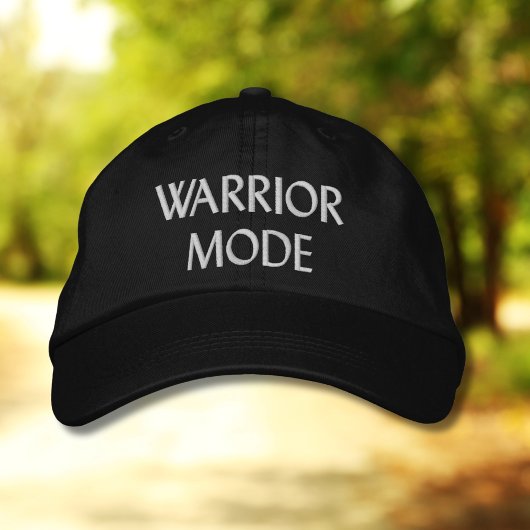 Warrior Mode Classic Embroidered Hat 刺繍入りキャップ