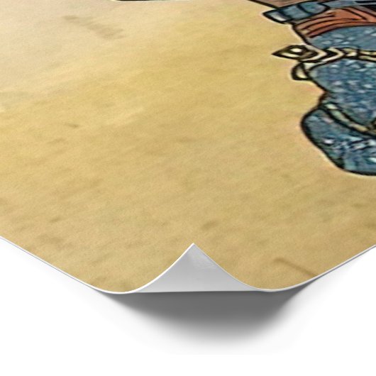 Warrior-monk Musashibō Benkei  ポスター (角)