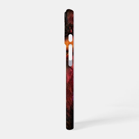 Warrior of Fire and Ice - iPhone 16 Protective Cas 16ケース (左側面)