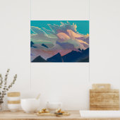 Warrior of Light by Nicholas Roerich ポスター (キッチン)