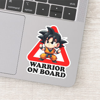 Warrior on board シール
