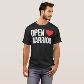 Warrior - Recovery Open Heart Bypass Surgery  Tシャツ (正面フル)