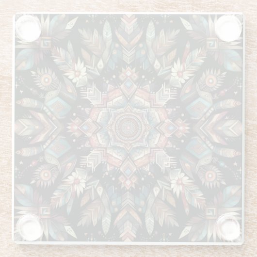 Warrior Spirit  ガラスコースター (裏面)