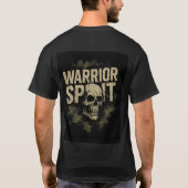 Warrior Spirit Tシャツ (裏面)