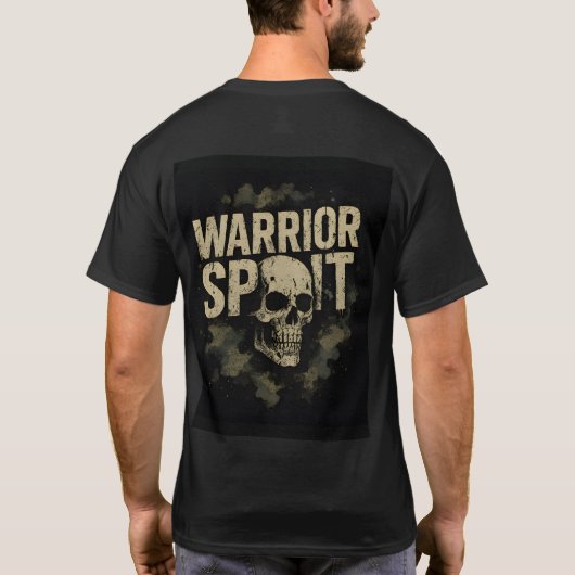 Warrior Spirit Tシャツ (裏面)