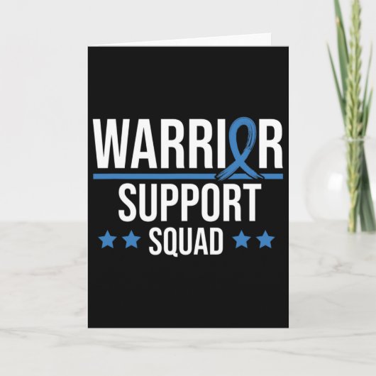 Warrior Support Squad Diabetes Awareness  カード (正面)