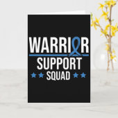 Warrior Support Squad Diabetes Awareness  カード (黄色い花)