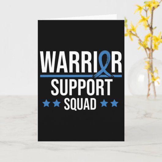 Warrior Support Squad Diabetes Awareness  カード (黄色い花)