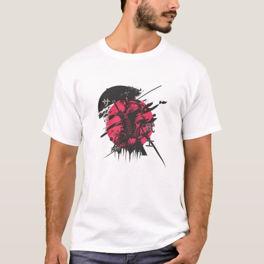 "Warrior T-Shirt for Men – Fearless Graphic Tee  Tシャツ (正面)