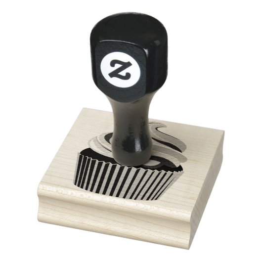 Warrior_Wares_Incによるカップケーキゴムスタンプ ラバースタンプ (スタンプ)