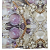 Warrior_Wares_Incによる宝石シャワーカーテン シャワーカーテン (正面)