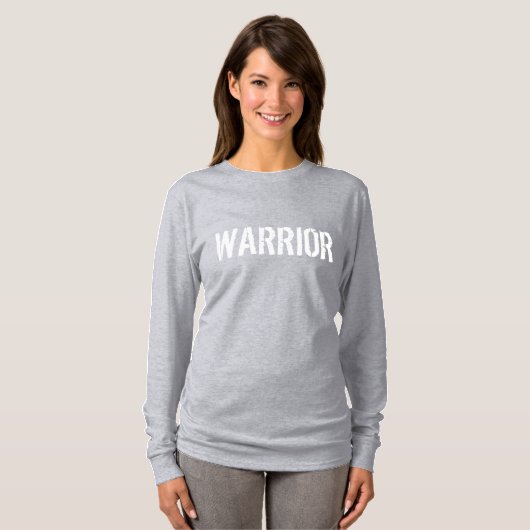 WARRIOR Women's長袖Tシャツ Tシャツ (正面フル)