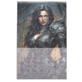 Warriors of Dark & Light by Ivy andこうもり・アート カレンダー (3月 2027)