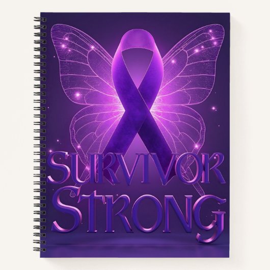 Warriors of Hope Strength Notebook – Inspirational ノートブック (正面)