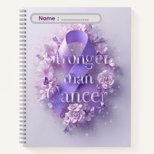 Warriors of Hope Strength Notebook – Inspirational ノートブック (正面)