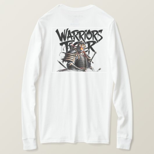 Warriors Tiger Tシャツ (デザイン裏面)