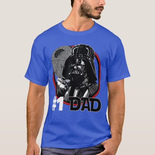Wars Fathers Day Darth 1 Dad Tシャツ (正面)