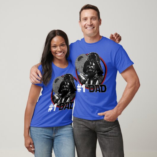 Wars Fathers Day Darth 1 Dad Tシャツ (ユニセックス)