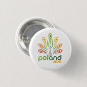 Warsaw Poland 2026 International Convention Pin 缶バッジ (正面&裏面)