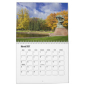 Warsaw-Poland Calendar カレンダー (3月 2027)