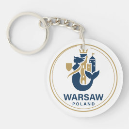 Warsaw Poland Europe キーホルダー