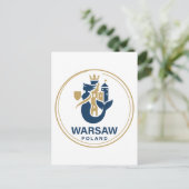 Warsaw Poland Europe ポストカード (スタンド正面)