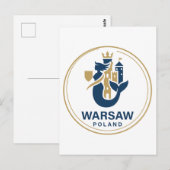 Warsaw Poland Europe ポストカード (正面/裏面)