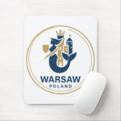 Warsaw Poland Europe マウスパッド (マウス)