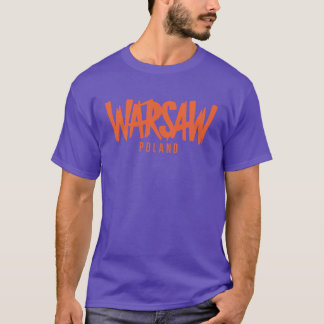 Warsaw Poland Souvenir family Tシャツ