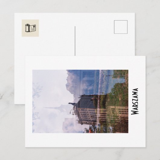 Warsaw Postcard ポストカード (正面/裏面)
