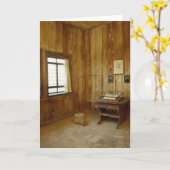 Wartburgの城のLuther部屋 カード (黄色い花)