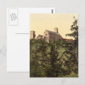 Wartburg、ドイツ、ThuringiaのEisenach Castleから ポストカード (正面/裏面)