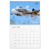 WARTHAG - A-10C Thunderbolt II カレンダー (1月 2027)