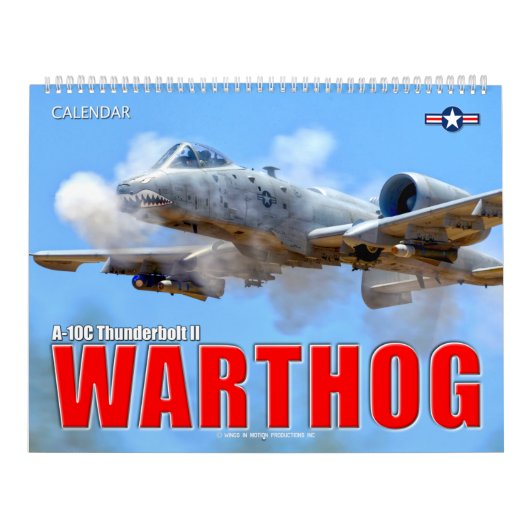 WARTHAG - A-10C Thunderbolt II カレンダー (カバー)