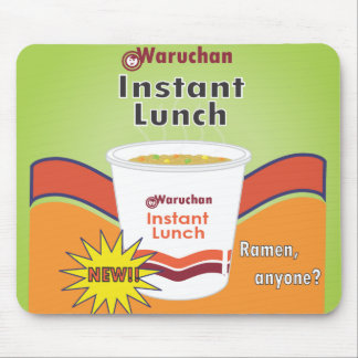 Waruchan -ラーメン マウスパッド