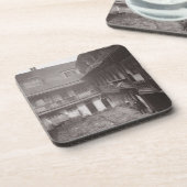 Warwickの車線「Histoからの1875年のオックスフォードの腕、 コースター (左側)