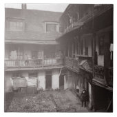 Warwickの車線「Histoからの1875年のオックスフォードの腕、 タイル (正面)