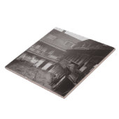 Warwickの車線「Histoからの1875年のオックスフォードの腕、 タイル (側面)