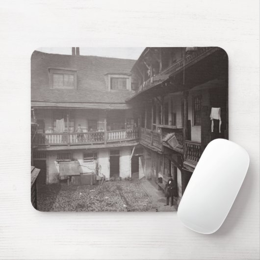 Warwickの車線「Histoからの1875年のオックスフォードの腕、 マウスパッド (マウス)