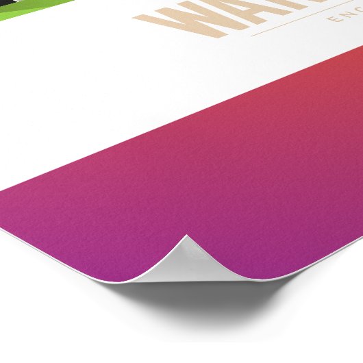 Warwick, England ポスター (角)